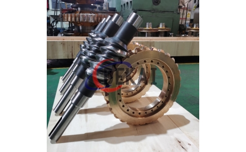 德凱制造平面二次包絡(luò)蝸輪蝸桿錫青銅