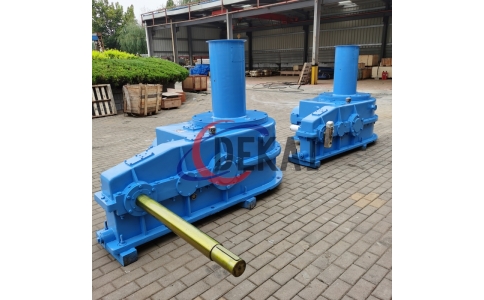 中心距500鋼廠軋機(jī)壓下減速機(jī)德凱定制